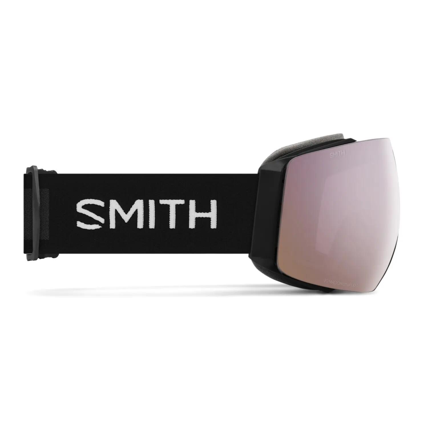 Masque Ski Io Mag Black Chromapop Everyday Rose Gold Mirror Cat 2 + Cat 1 Homme 3/3