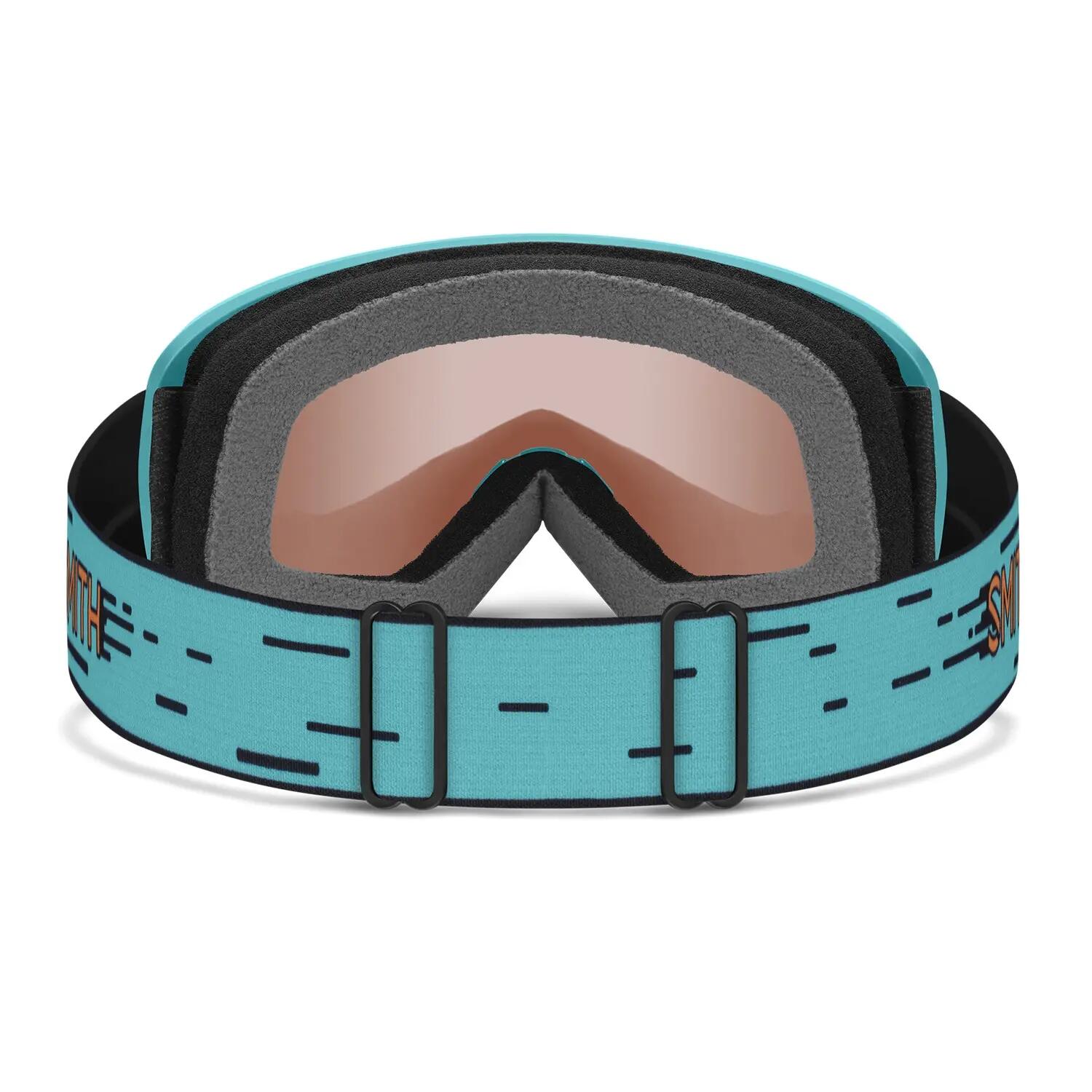 Masque De Ski Snowday Jr Tropic Kidding Rose Copper Antifog Cat 2 Garçon 4/4