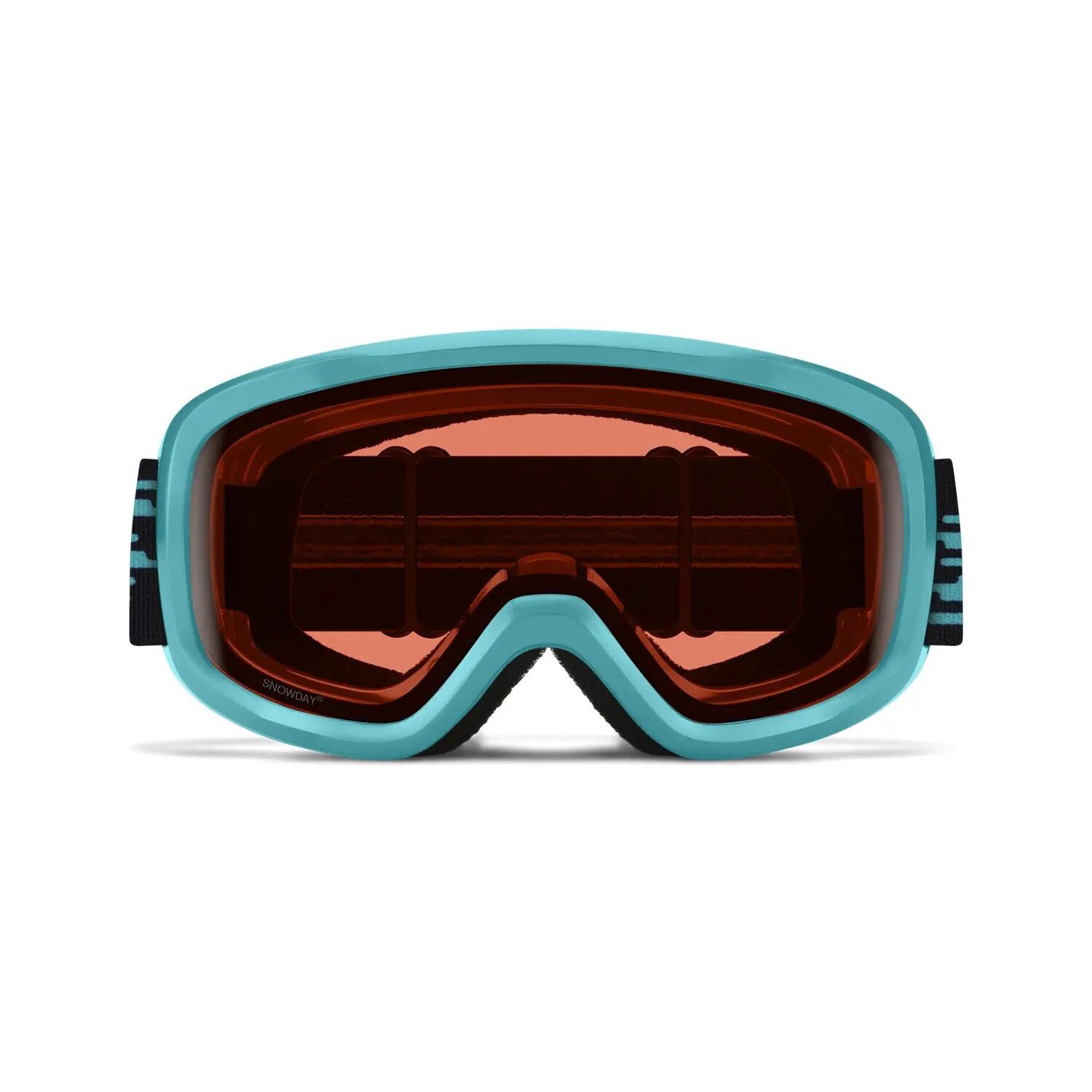 Masque De Ski Snowday Jr Tropic Kidding Rose Copper Antifog Cat 2 Garçon 3/4