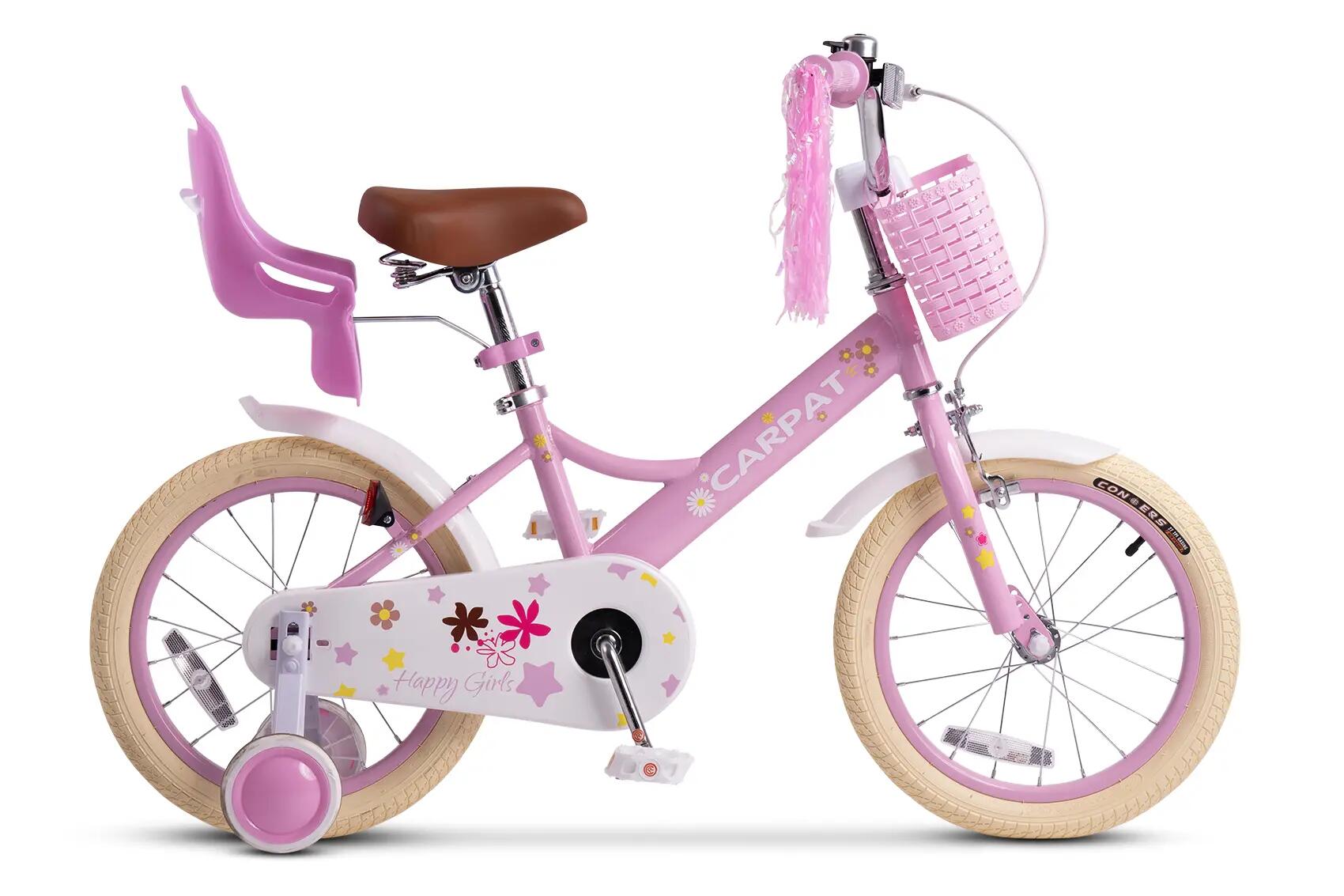 Bicicletă Copii Happy Roz