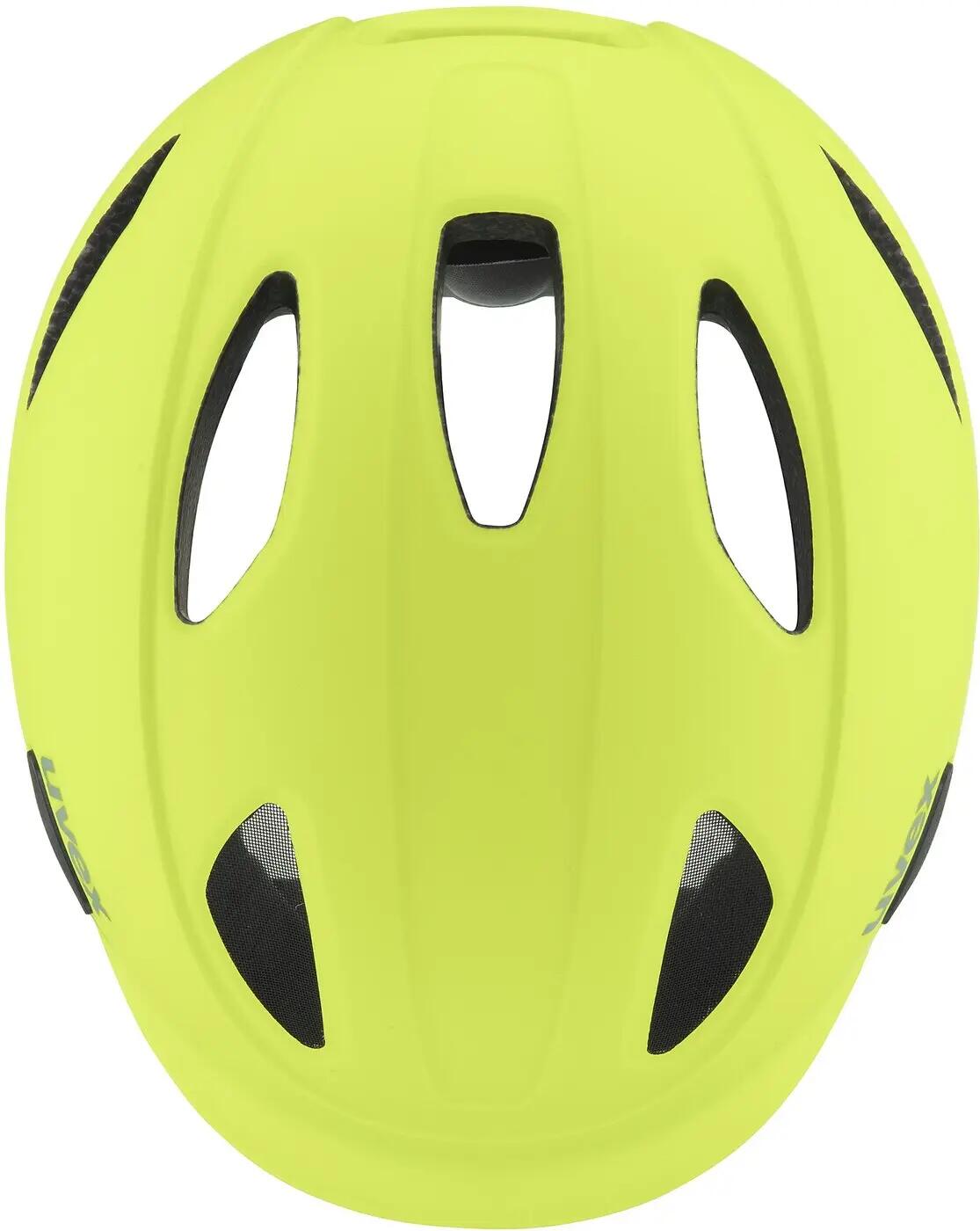 Kinder - fahrradhelm - belüftet - oyo - neon gelb 3/5