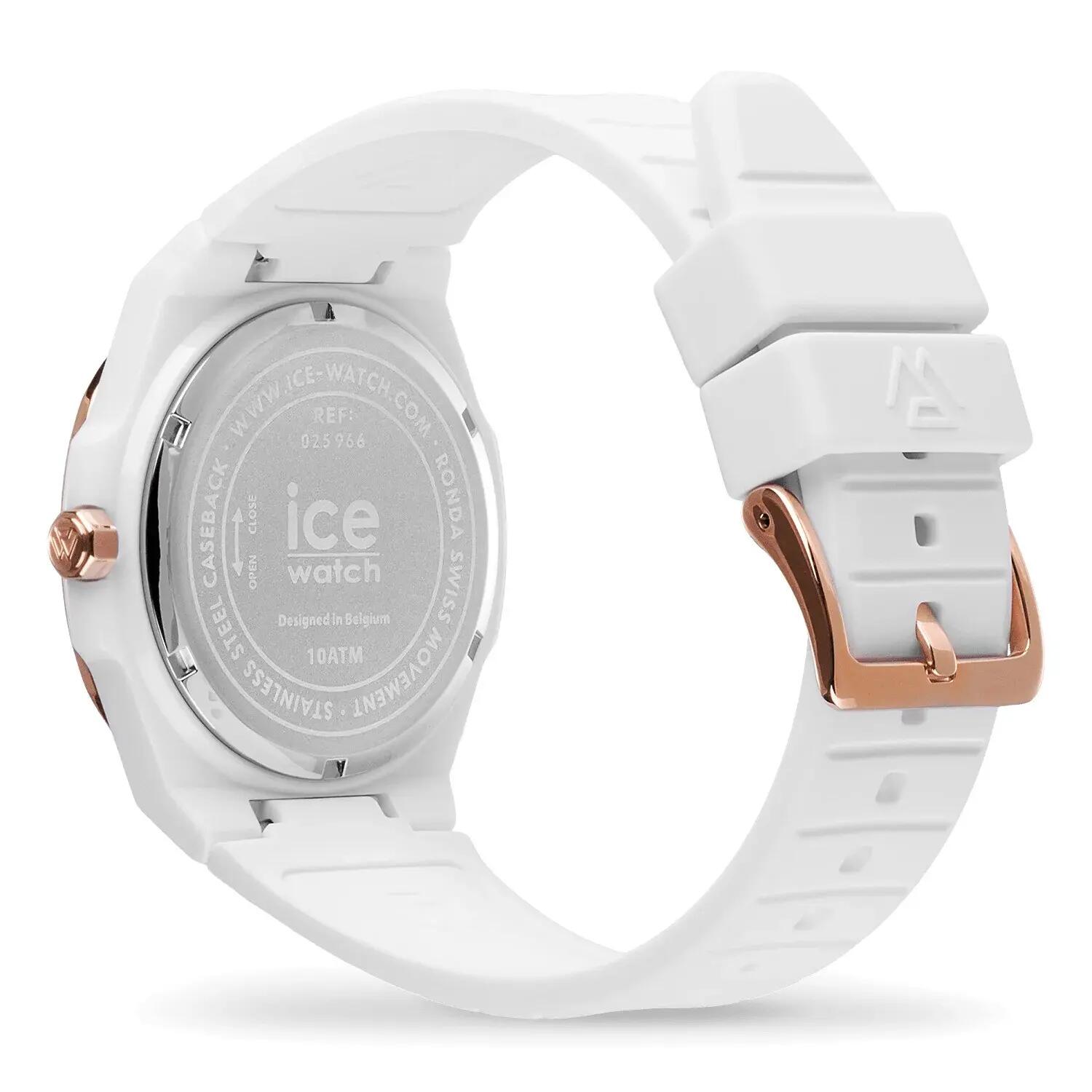 Ice Watch Analog Uhr Weiß/roségold 025966 3/4