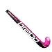 Hockeystick - Field hockey - Unisex - Junior PU-grip - Zwart/roze 3/3