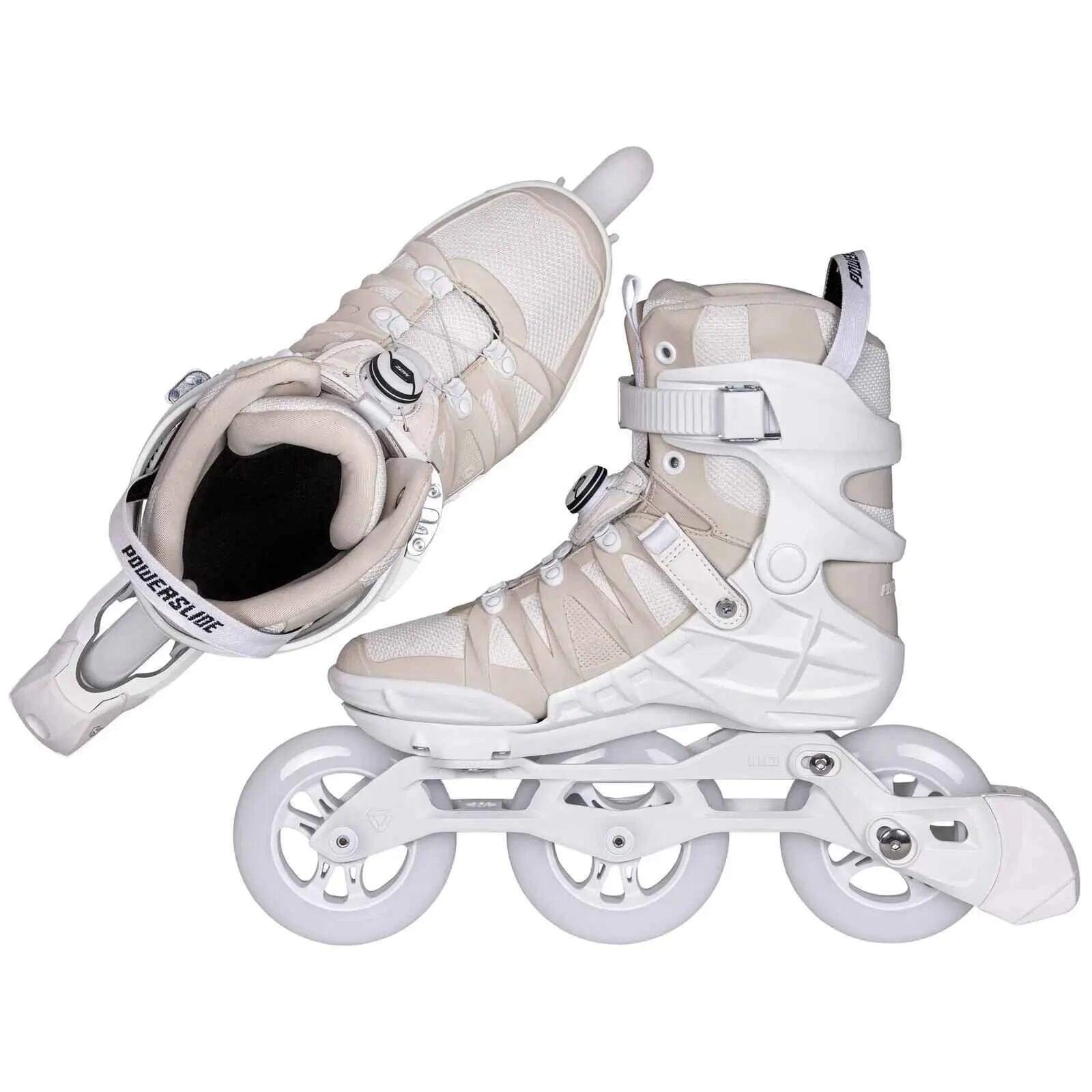 POWERSLIDE Phuzion Argon KPU PDS Senior patins à roulettes blancs 4/6