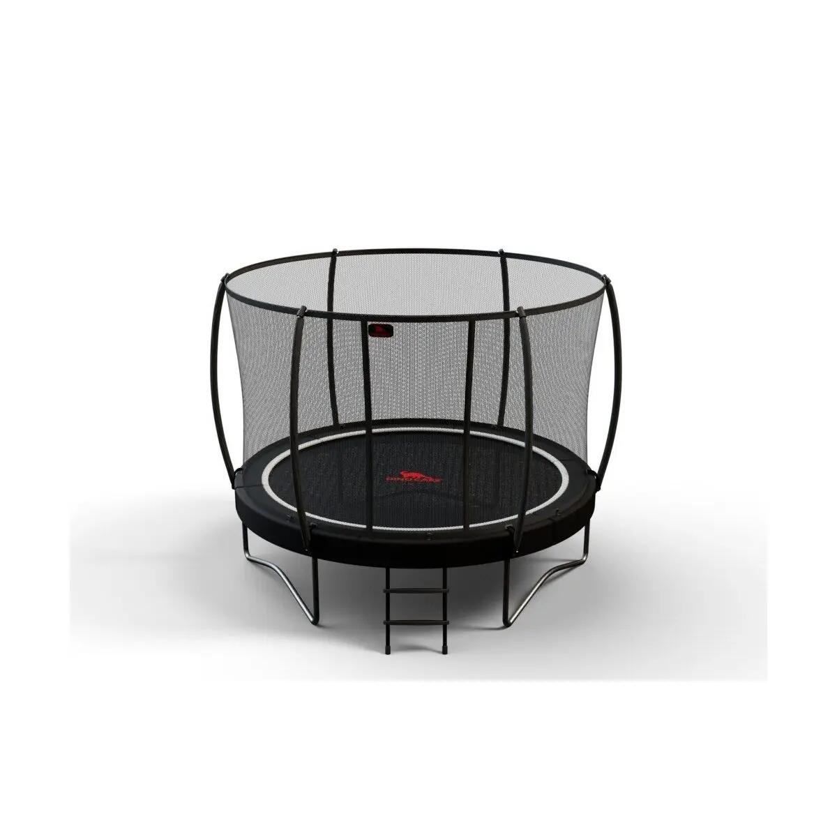 Trampoline enterré DINO CARS Flat Level Ø 305 cm noir 2/3