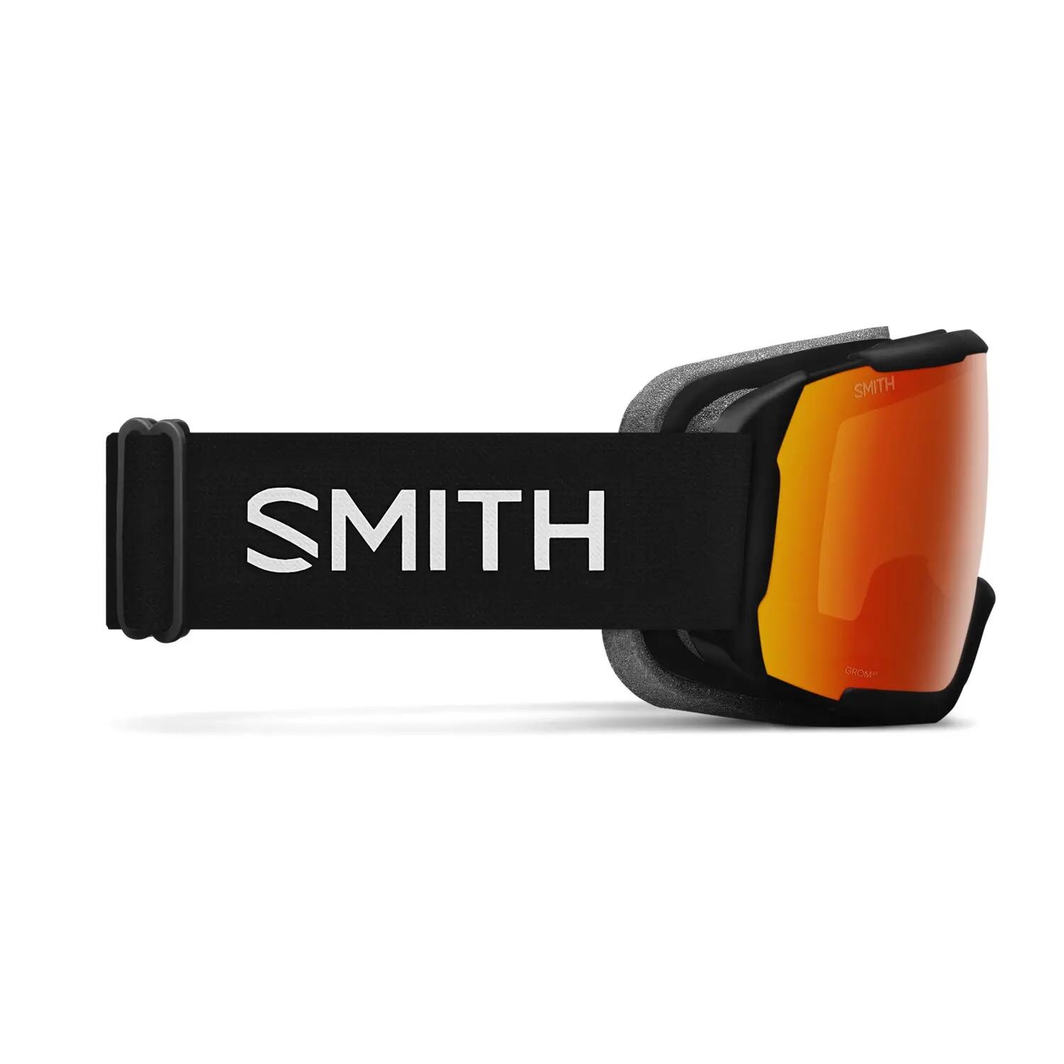 Grom Black Chromapop Everyday Red Mirror Cat 2 Boys' Ski Goggles 3/4