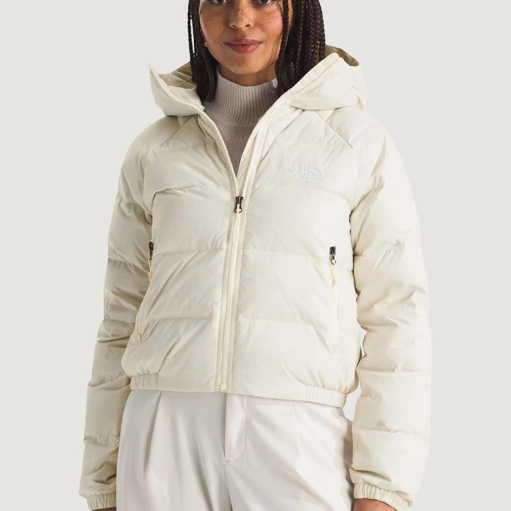 WOMEN'S down jacket W HYDRN DWN HOODIE WHITE