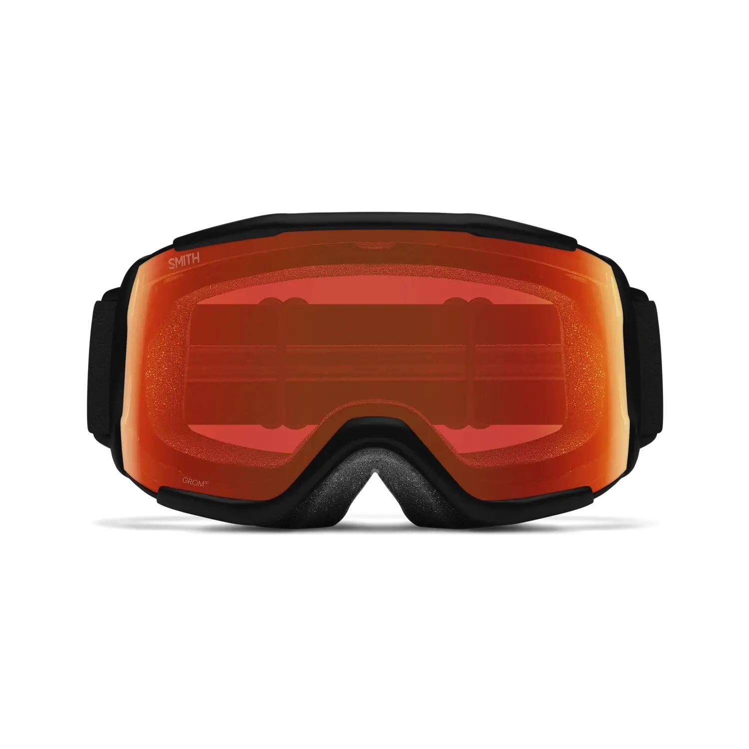 Grom Black Chromapop Everyday Red Mirror Cat 2 Boys' Ski Goggles 2/4