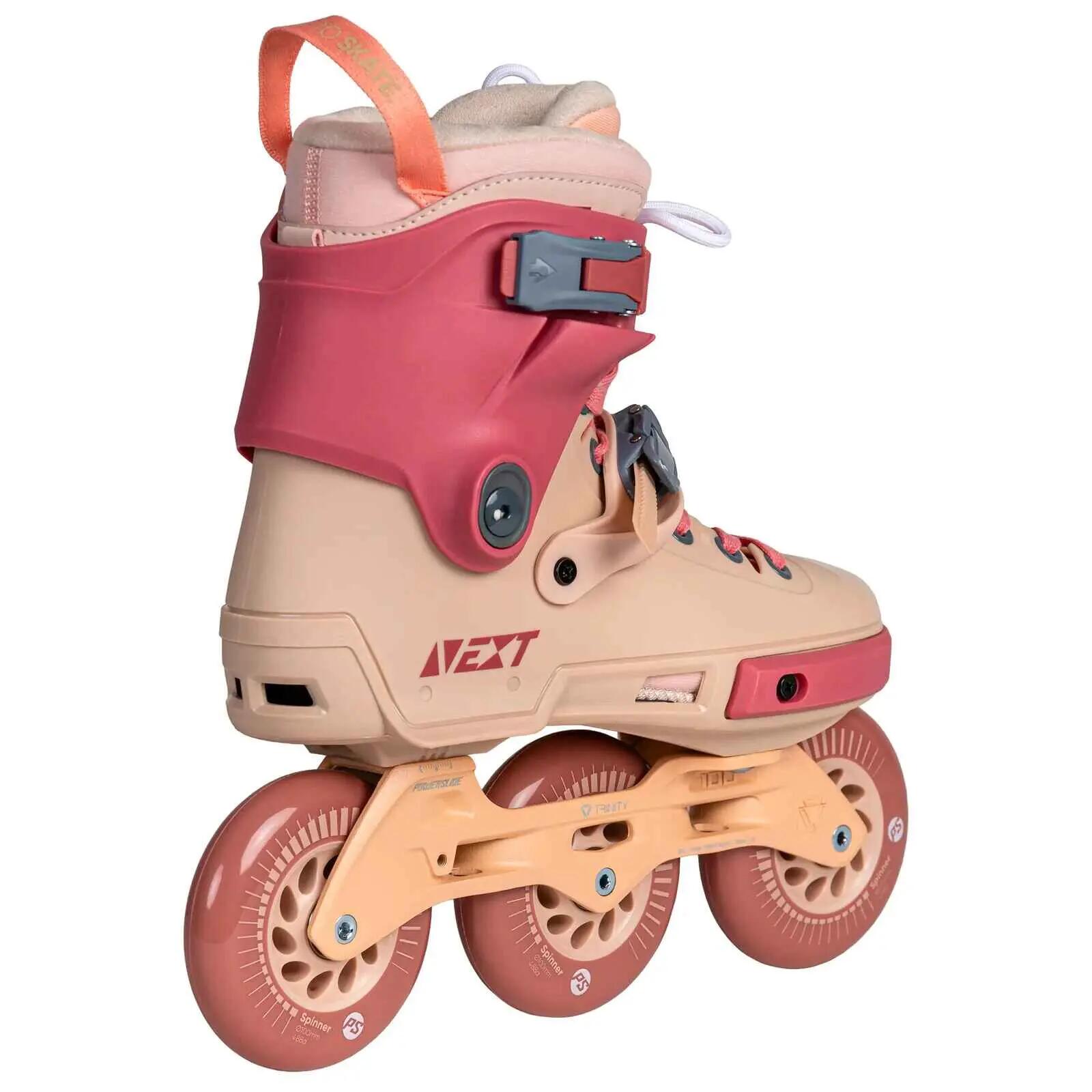 POWERSLIDE Urban Next 100 rose bordeaux patins à roulettes Senior 4/6