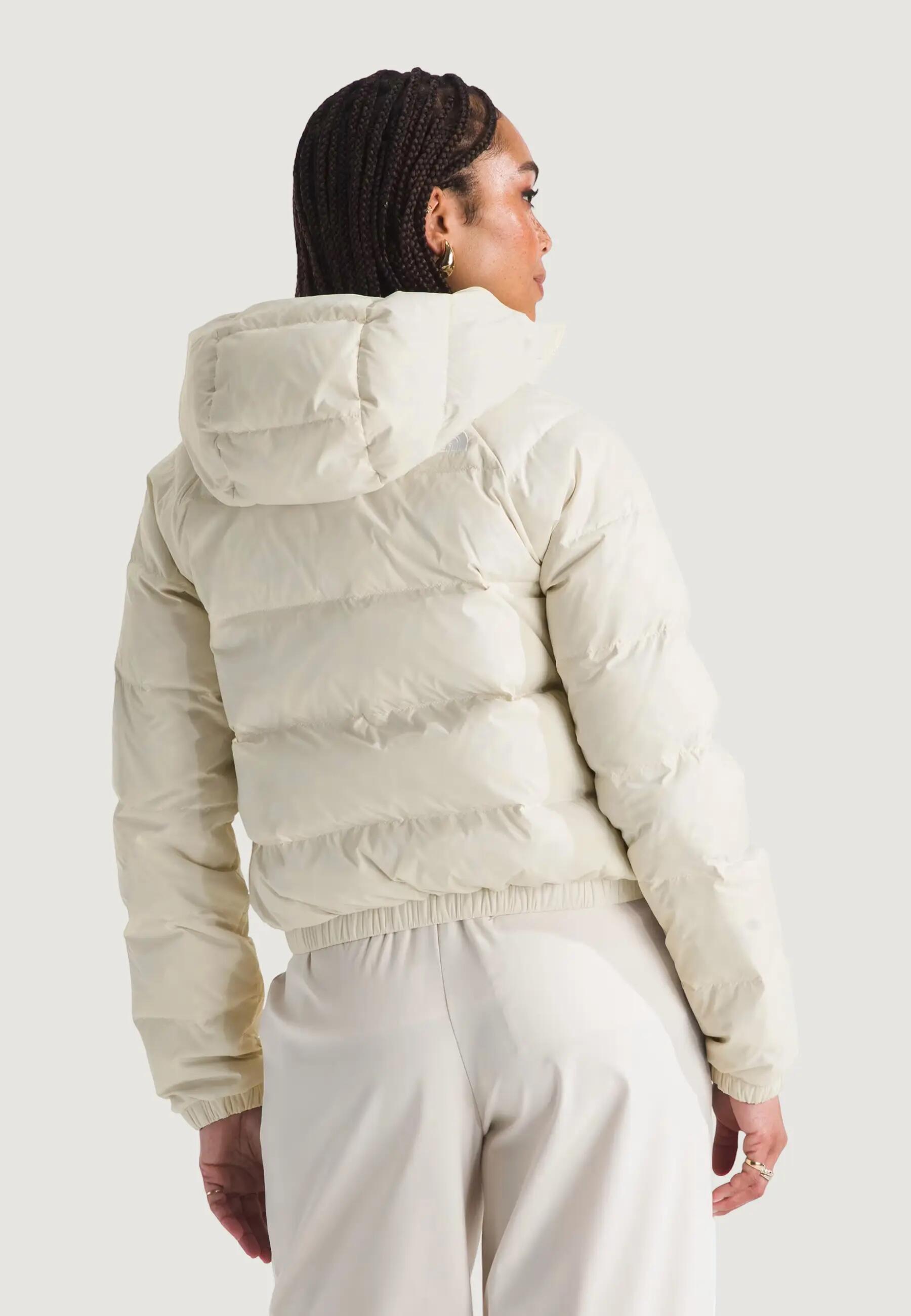 Piumini Donna W HYDRN DWN HOODIE Bianco 5/5