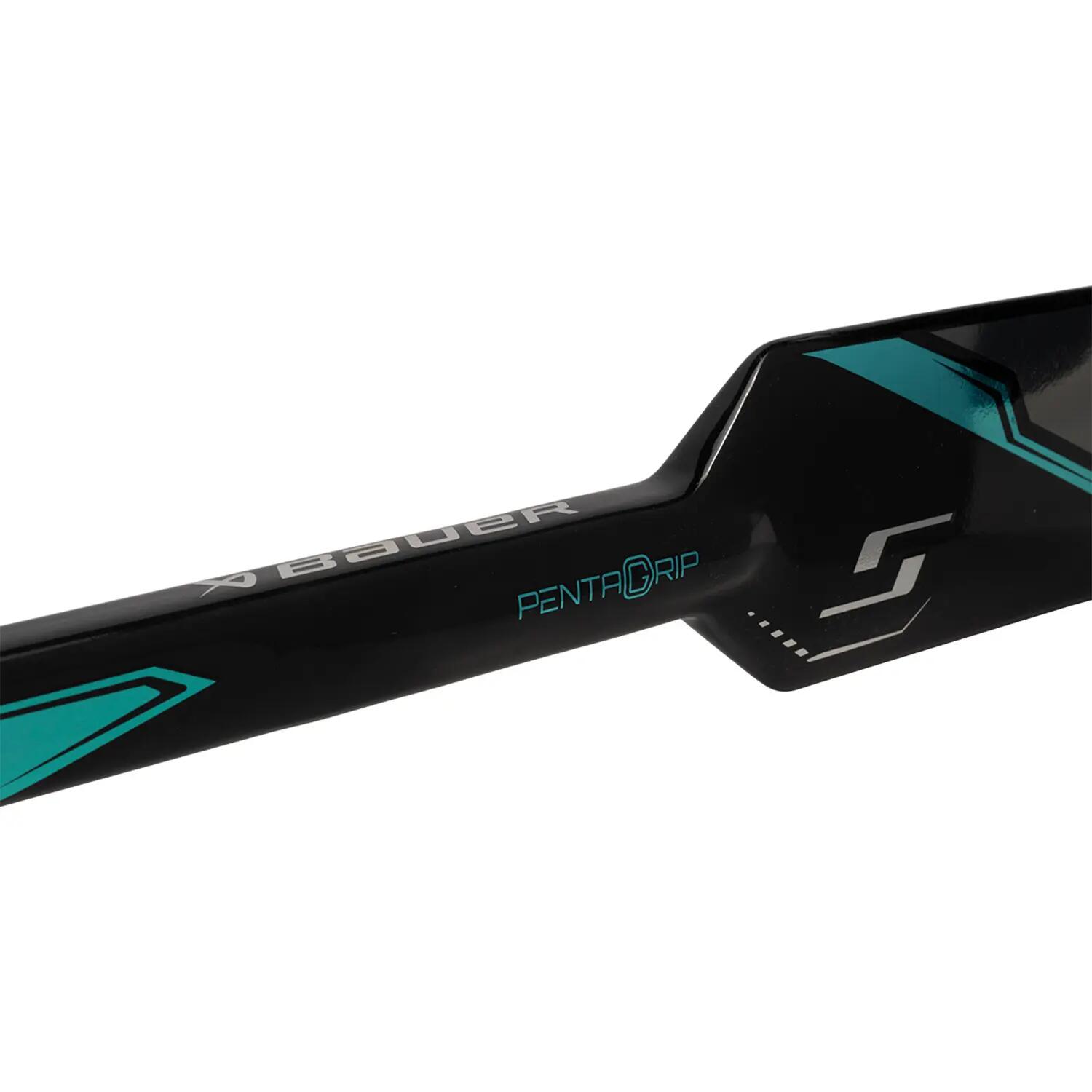 Crosse de gardien BAUER Supreme F50 Pro Senior noire gauche pour adulte 4/6