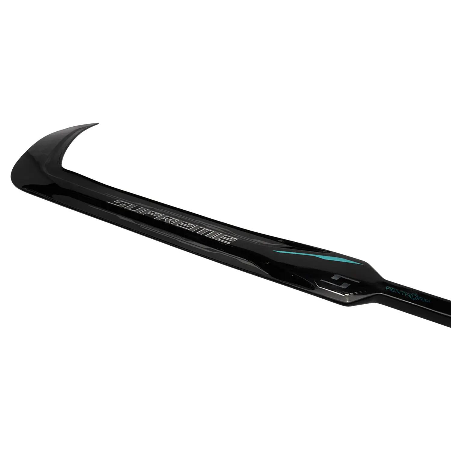 Crosse de gardien BAUER Supreme F50 Pro Senior noire gauche pour adulte 3/6