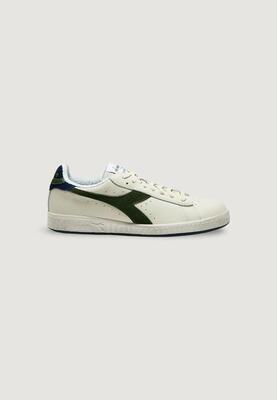 Sneakers game low suede towel heren groen