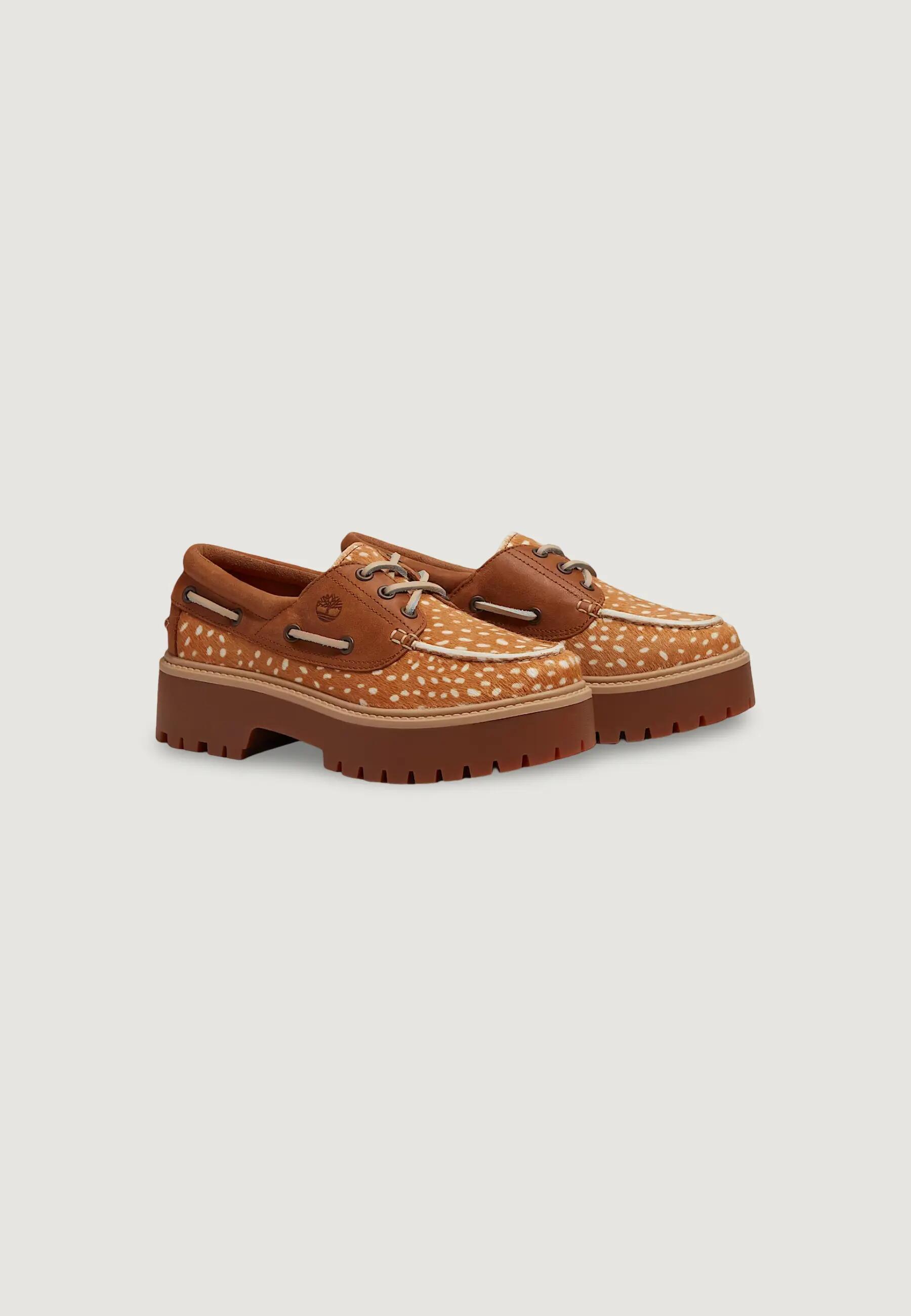 WOMEN'S Sportschuhe STST BOAT SHOE braun 3/5
