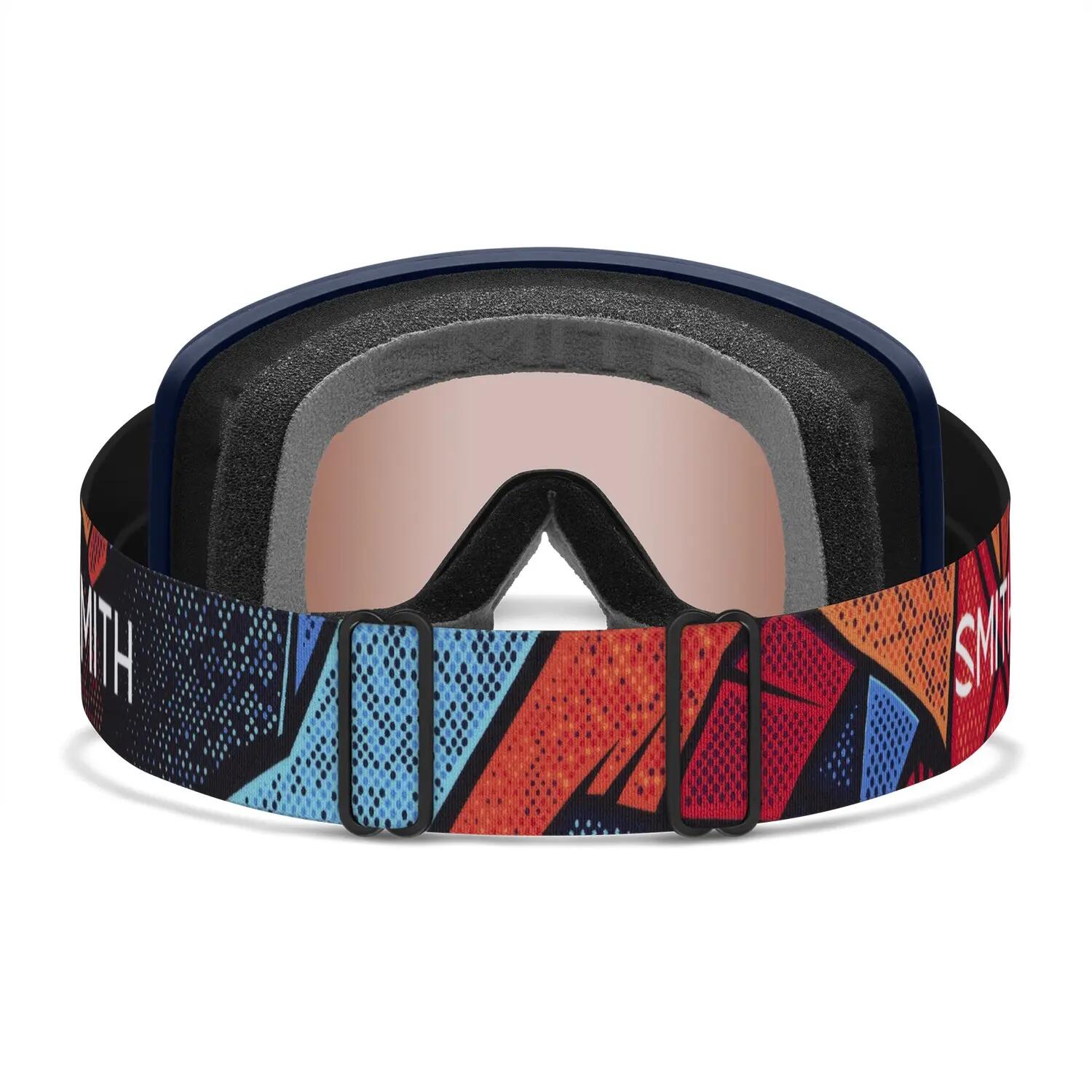 Máscara de esquí Transfer Midnight Geo Alpine Rose Copper Antifog Cat 2 Hombre 4/4