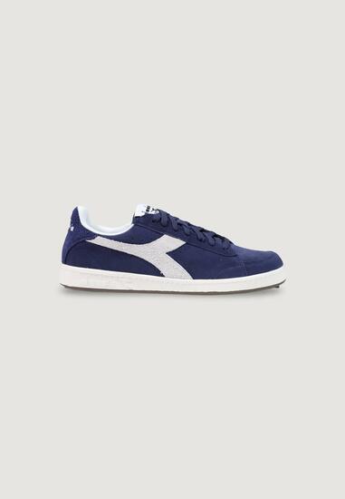 baskets GAME LOW SUEDE HOMME bleu
