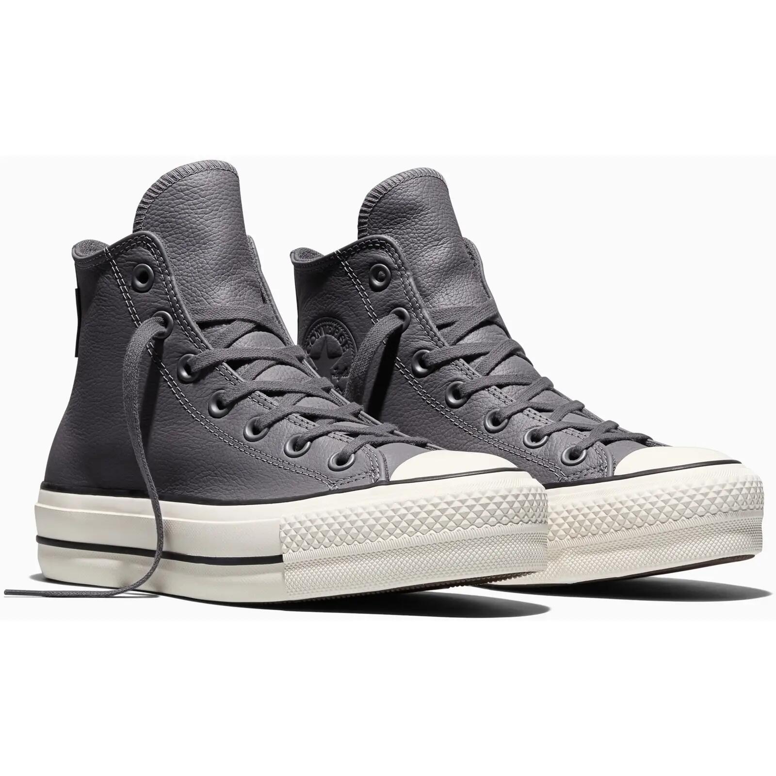 Scarpe da ginnastica Converse Chuck Taylor All Star Lift, Grigio, Unisex 3/5