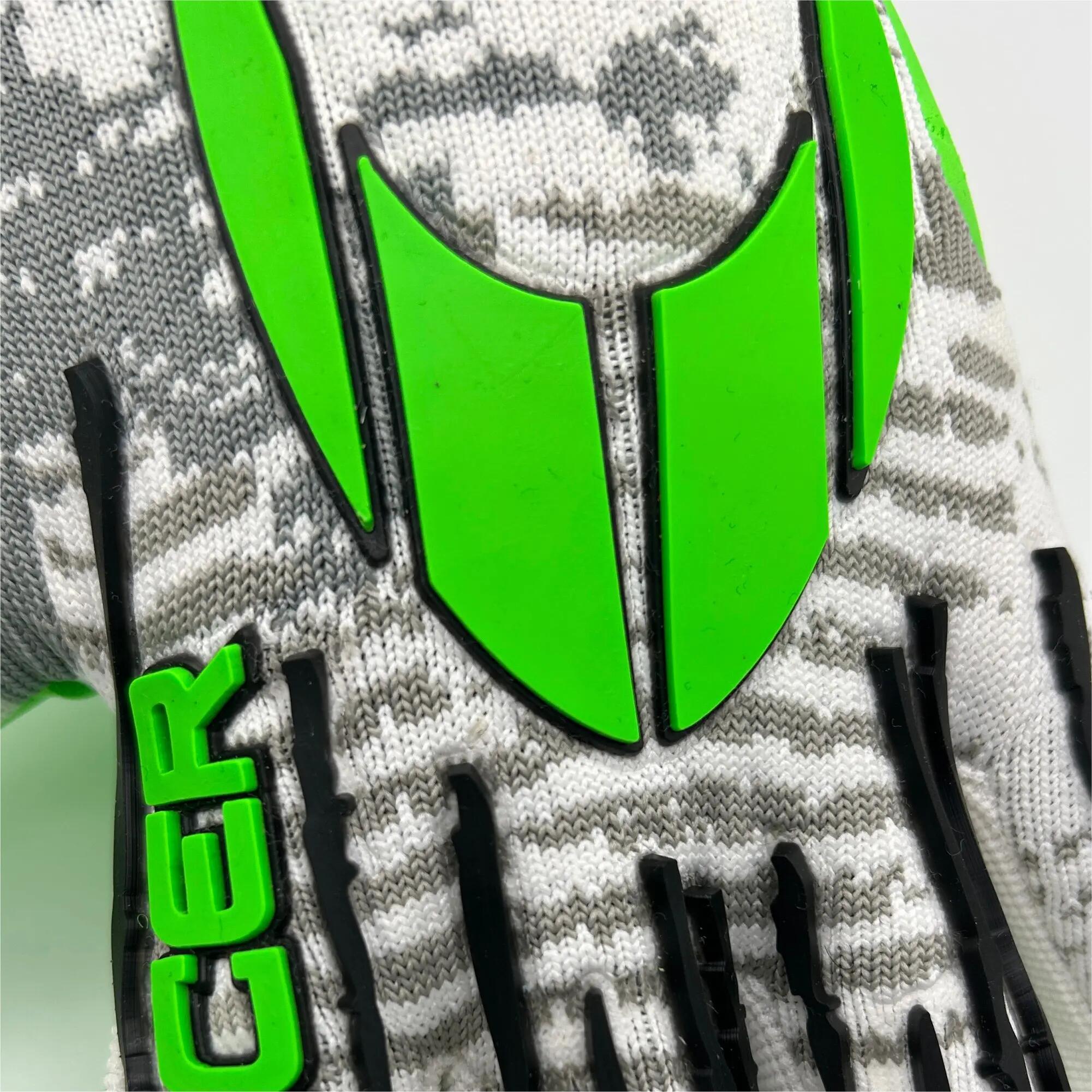 Guanti da portiere Ho Soccer per Adulti Kontrol Knit RS1 Green Team 3/4