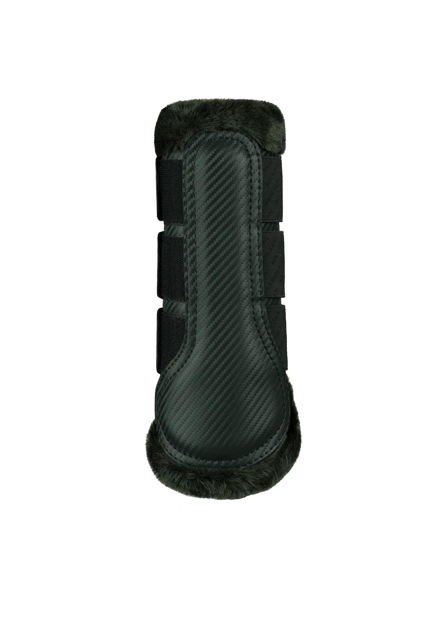 Protectores Borreguito Equitación Maximilian Drift Verde Cazador 3/7