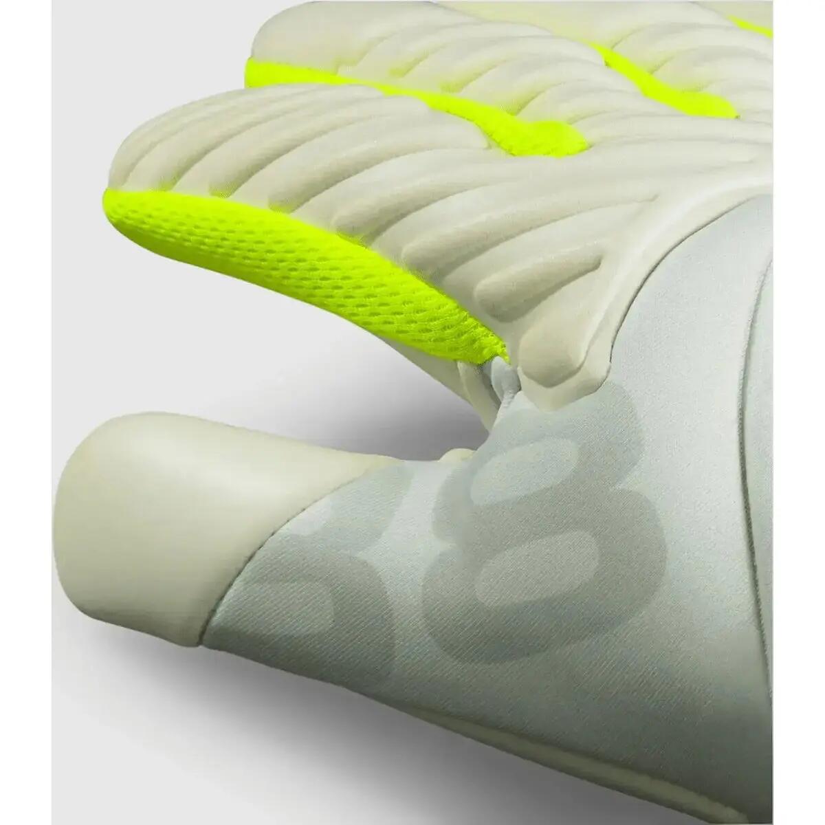 Gants de gardien - Football - Enfants - V26 - Blanc/Jaune fluo 5/5