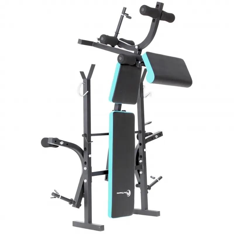Banca de exercitii multifunctionala FitTronic Atletic B550, pliabila 5/5