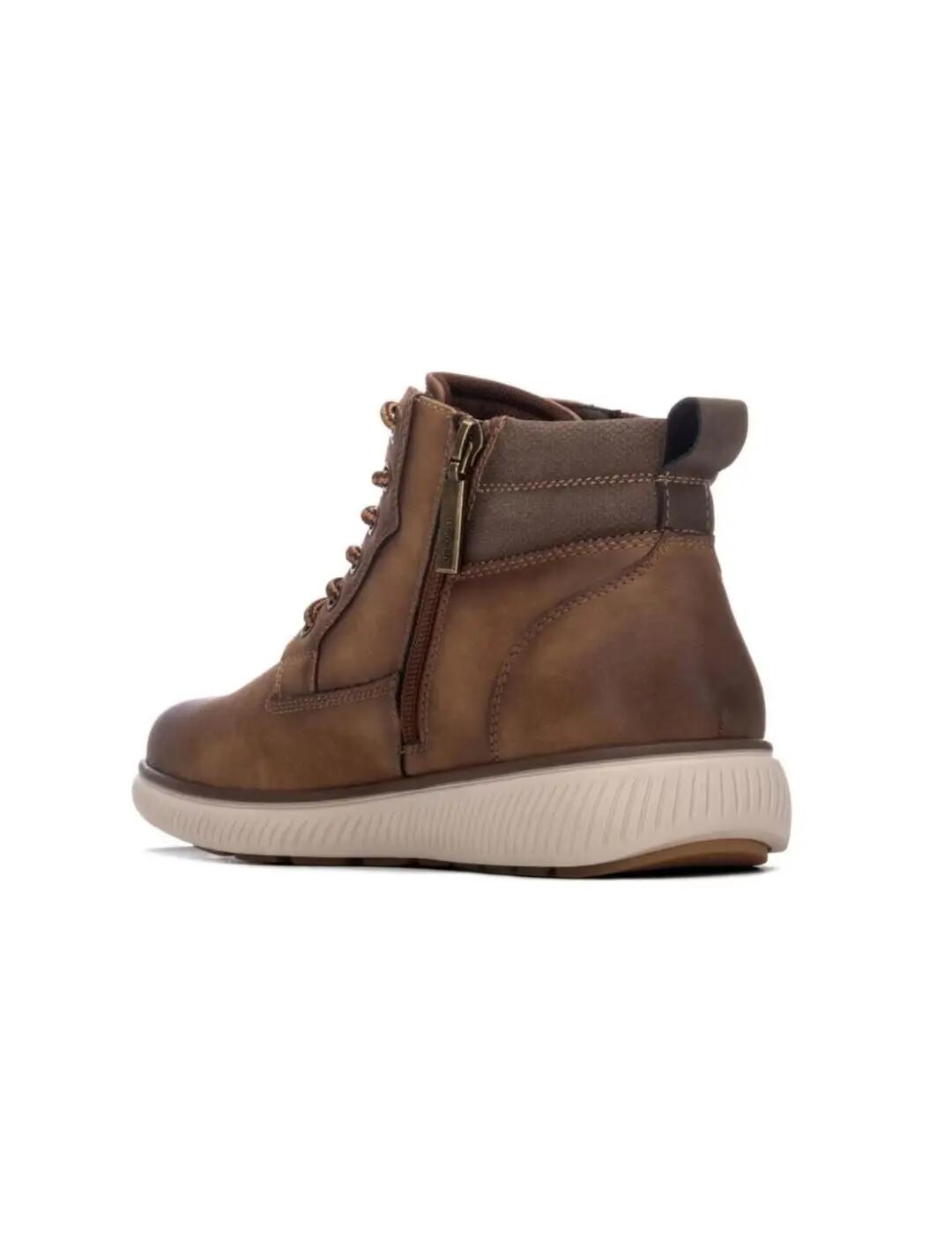 Stivali da uomo Refresh 176719-marrone cammello. 3/4
