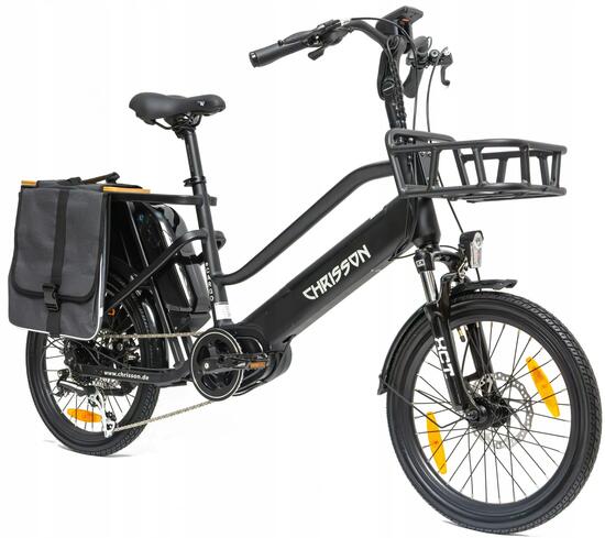 Rower elektryczny cargo 20" eCargo, 8 biegów