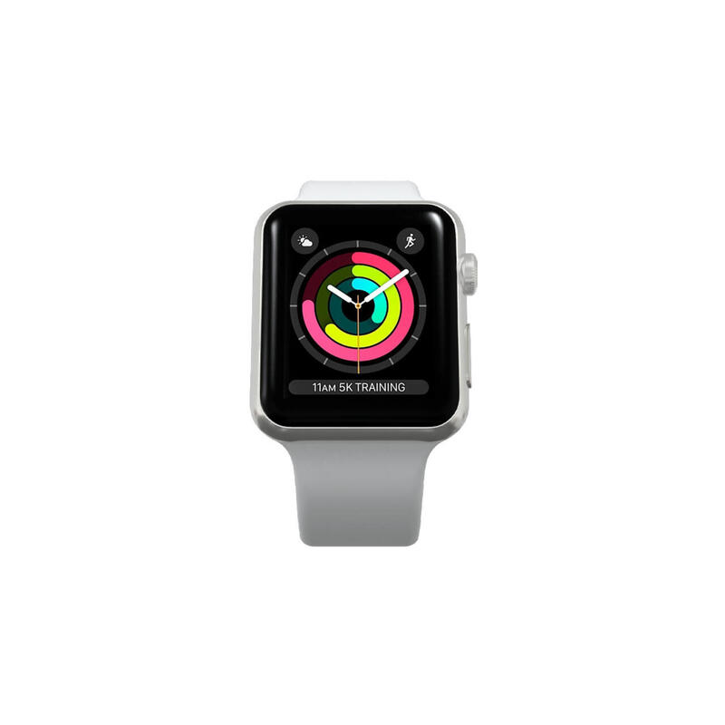Renewd® Watch Series 3 Zilver/Wit 38mm