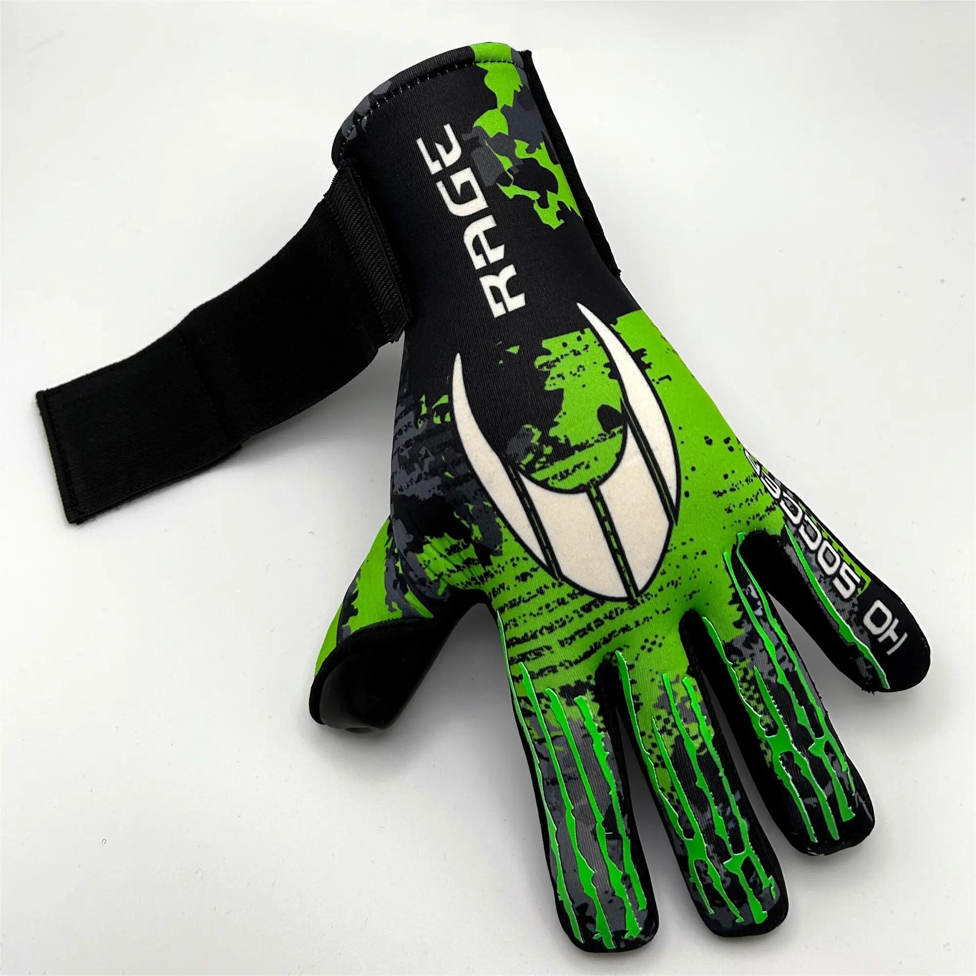 Guanti da portiere Ho Soccer per Bambini Kontrol Rage Green Team 3/4