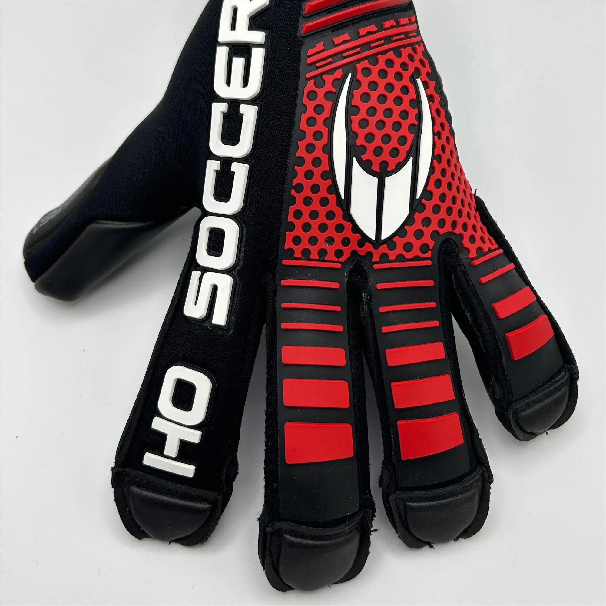 Guanti da portiere Ho Soccer per Adulti Storm Black Red 2/4