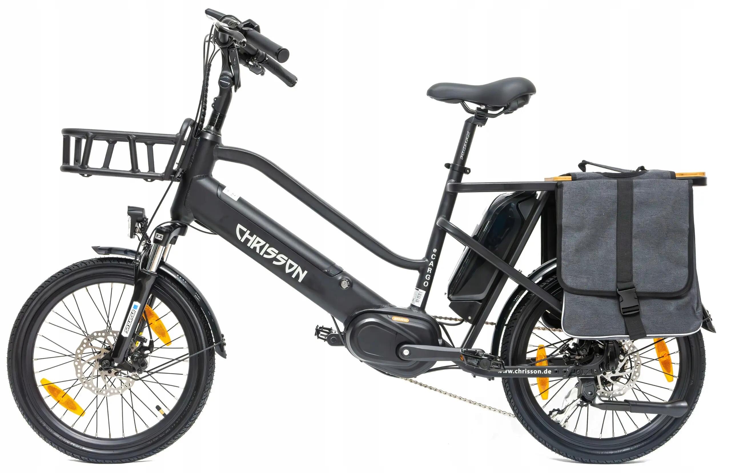 Rower elektryczny cargo 20" eCargo, 8 biegów 5/15