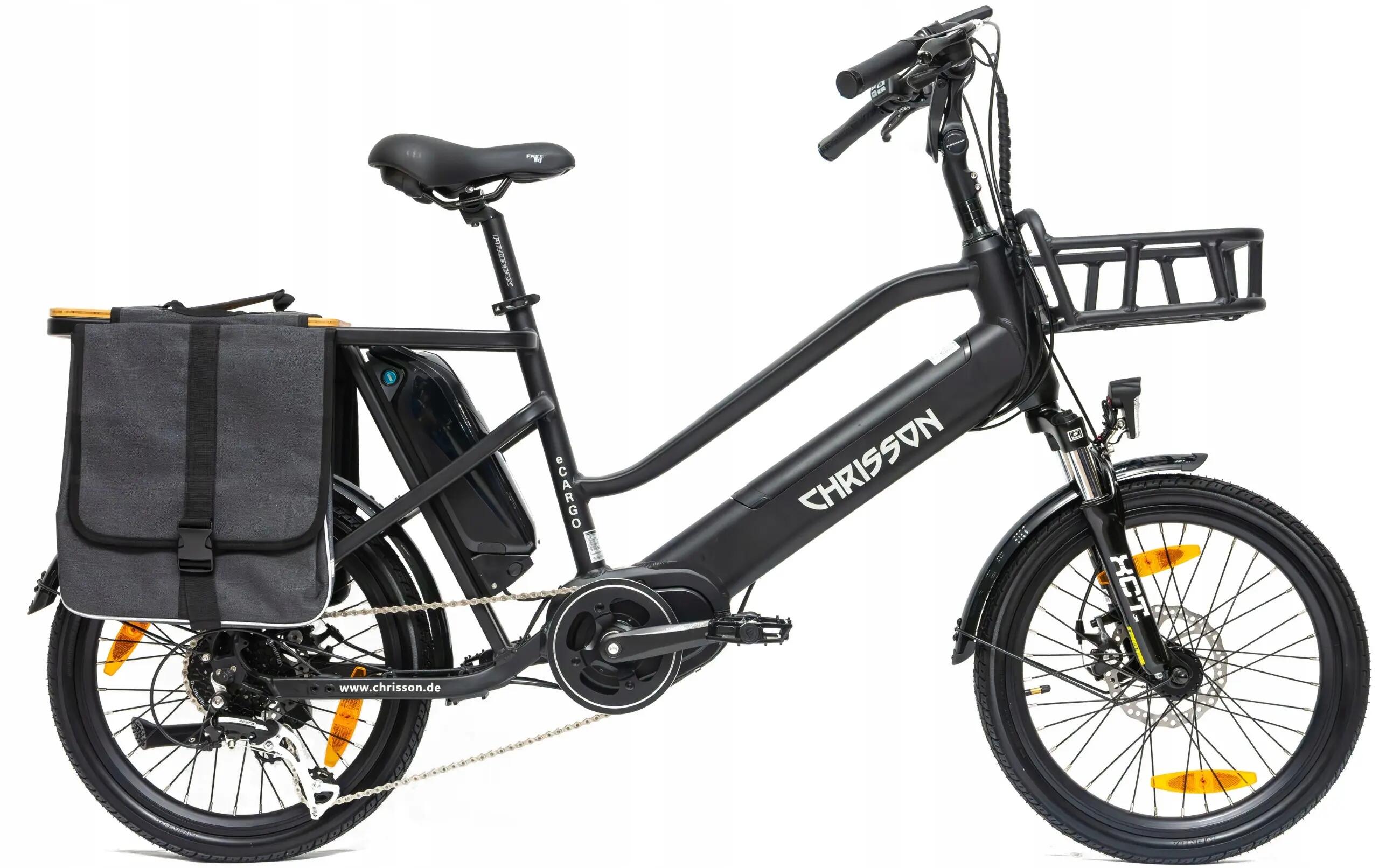 Rower elektryczny cargo 20" eCargo, 8 biegów 4/15