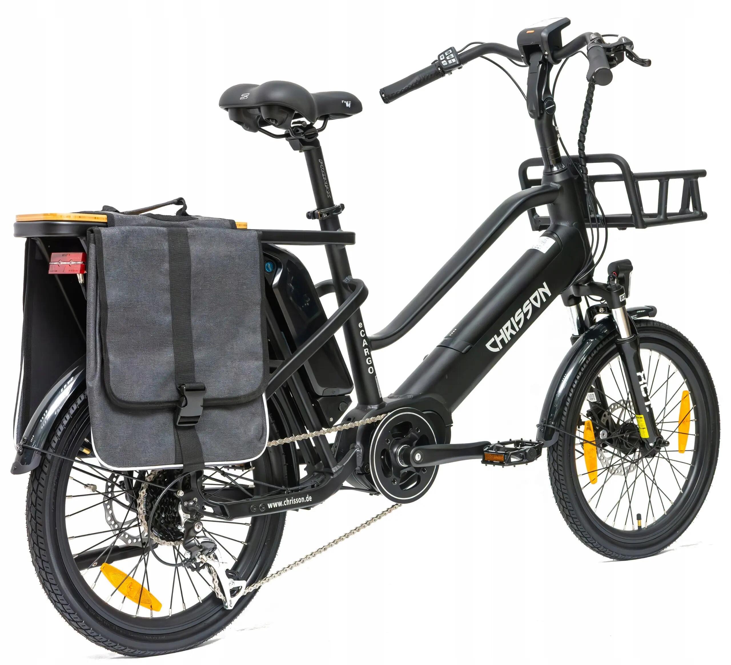 Rower elektryczny cargo 20" eCargo, 8 biegów 2/15