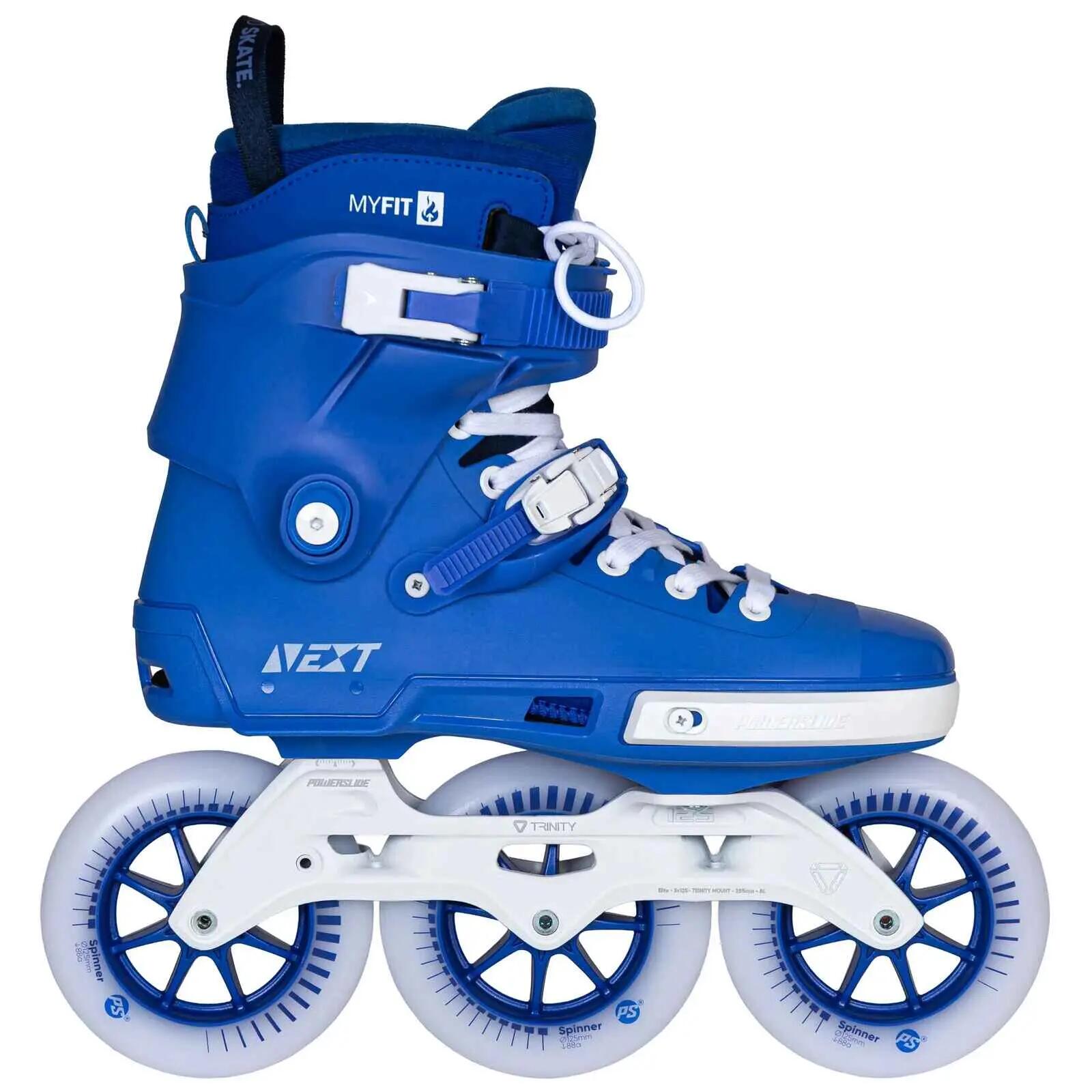 POWERSLIDE Urban Next 125 bleu foncé patins à roulettes Senior 2/6