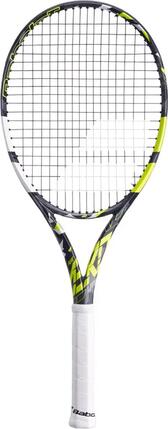Raquette - tennis - unisexe - légère, effets - pure aero lite - gris/blanc