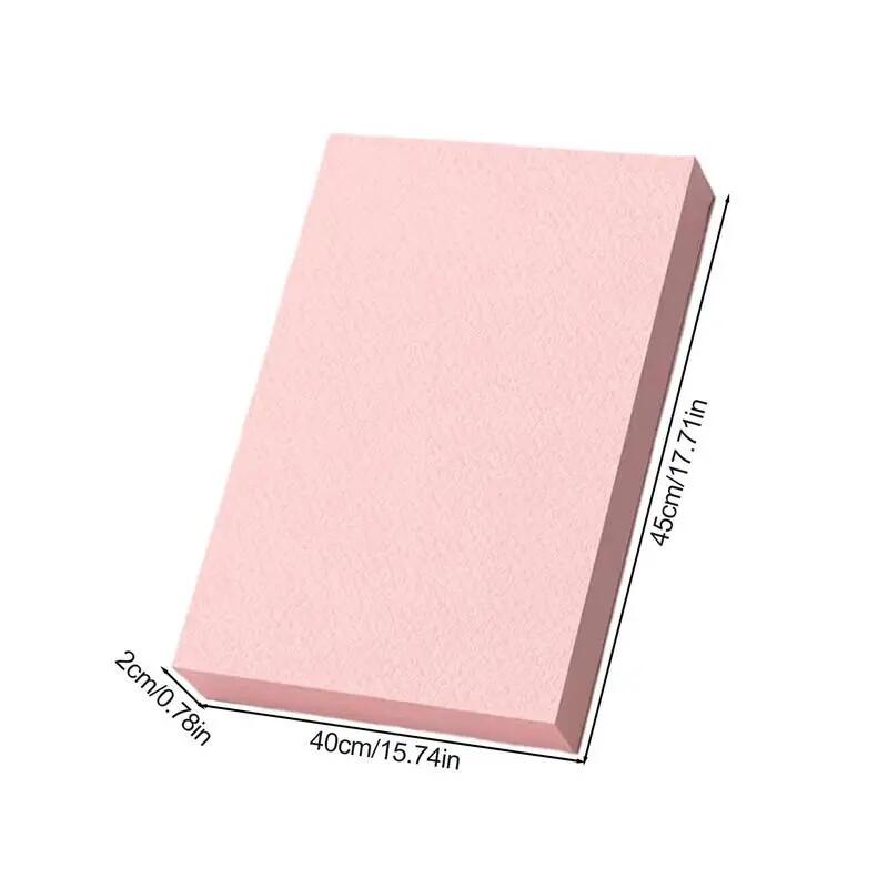Tapis de fitness à genoux - Tapis d'équilibre - Tapis de planche - Rose 6/6