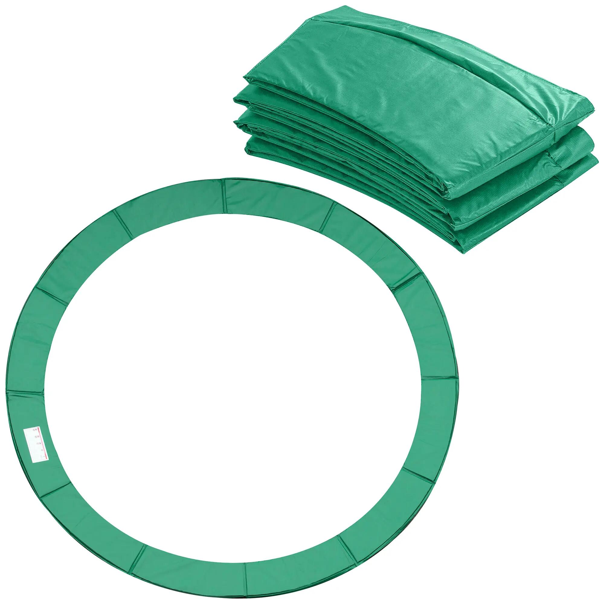 Housse de protection rembourrée pour trampoline, bordure de sécurité pour trampo 2/9