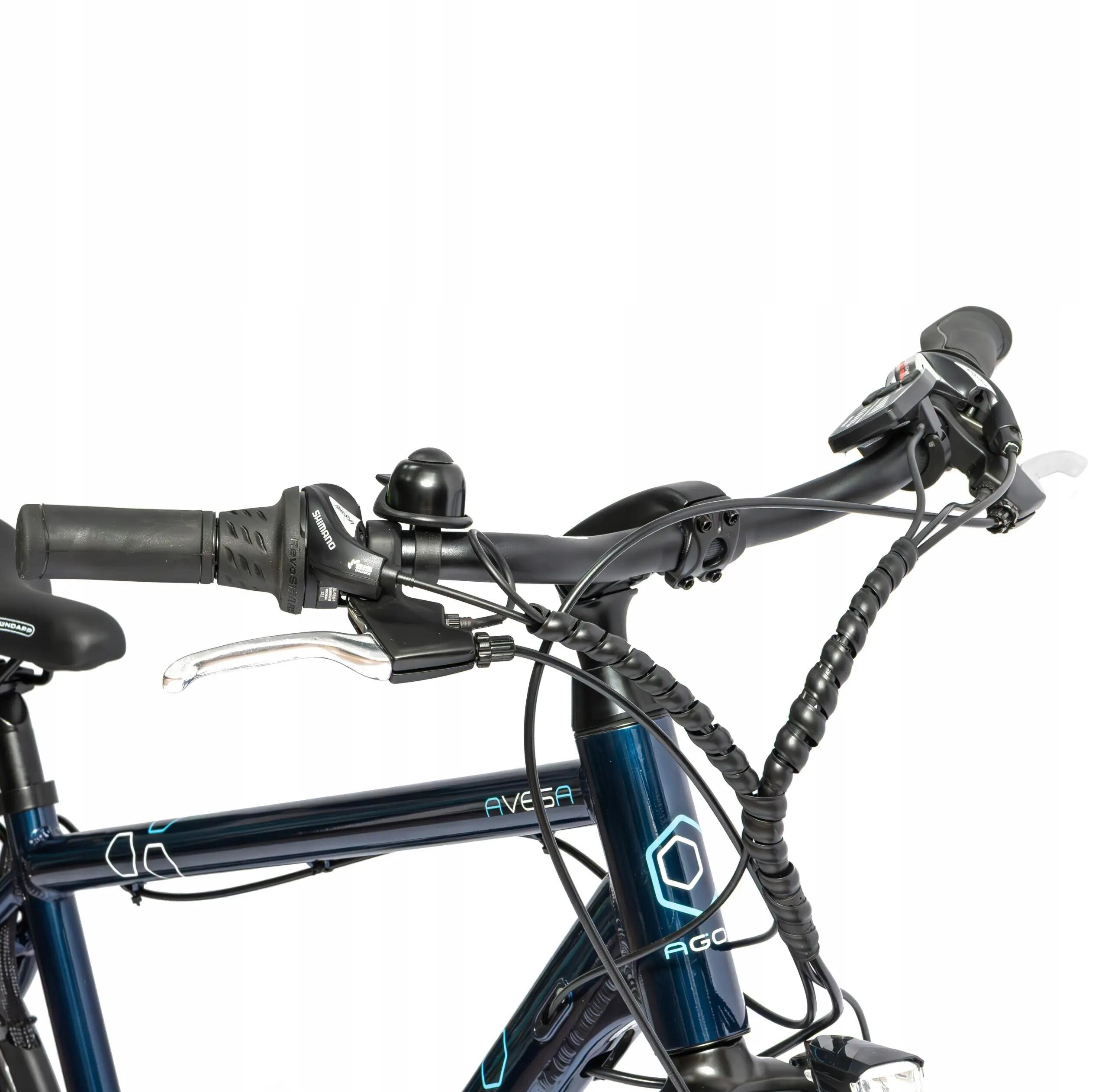 Rower elektryczny trekkingowy 28" Avesa, 21 biegów 7/13