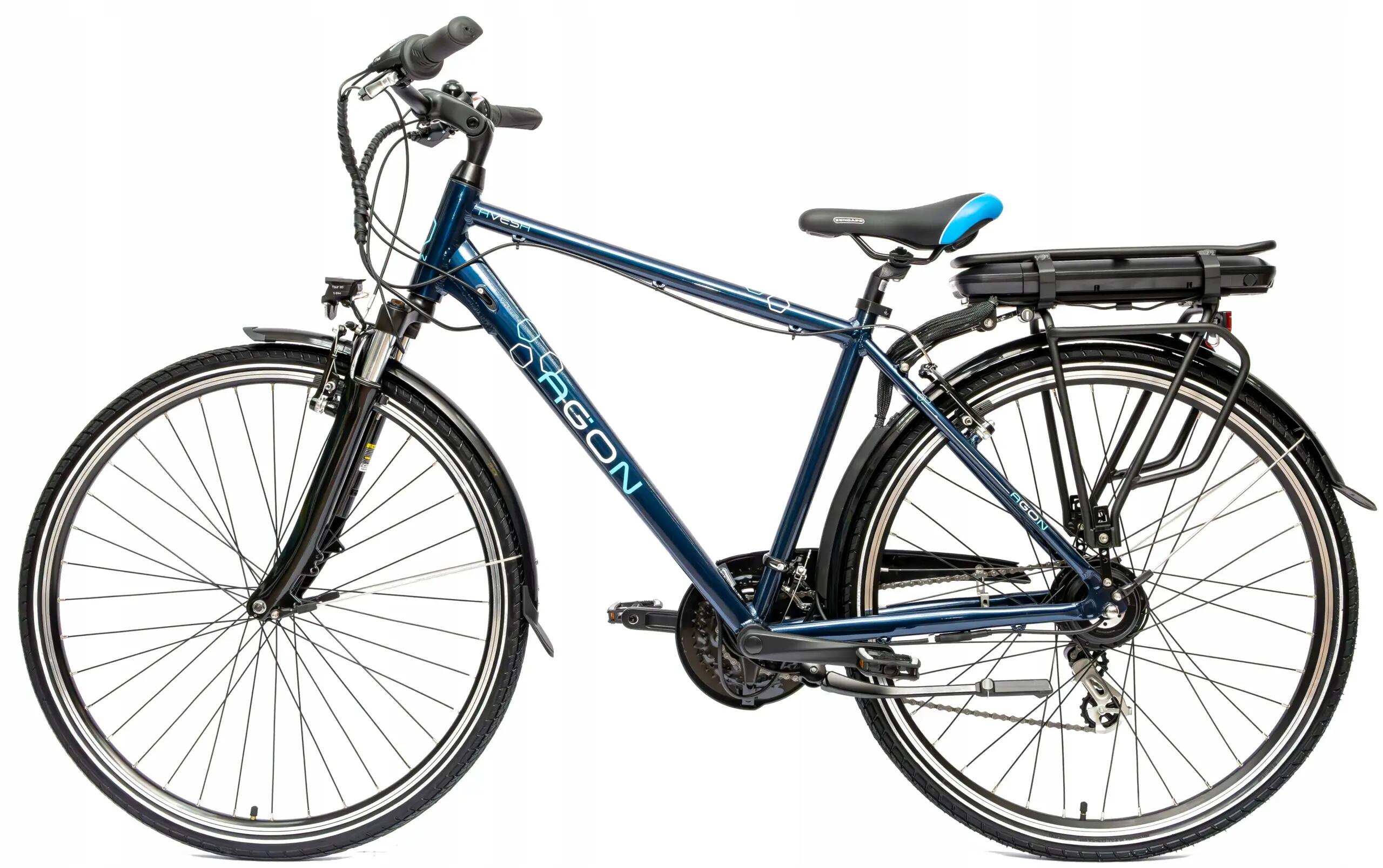 Rower elektryczny trekkingowy 28" Avesa, 21 biegów 5/13