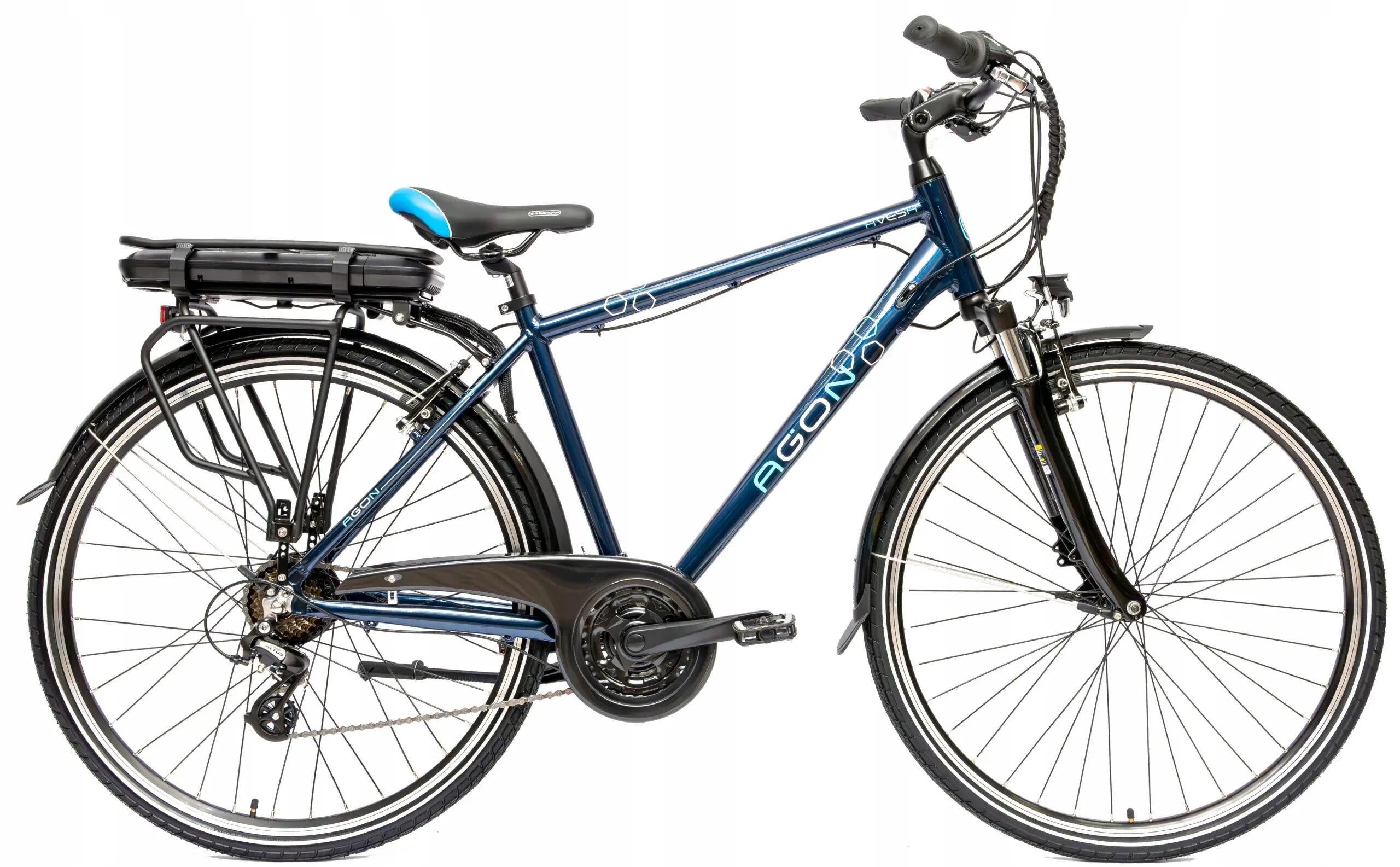 Rower elektryczny trekkingowy 28" Avesa, 21 biegów 4/13