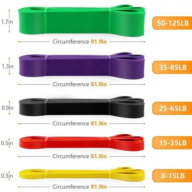 Bandes élastiques de traction pour exercices de mobilité et de résistance 2/5