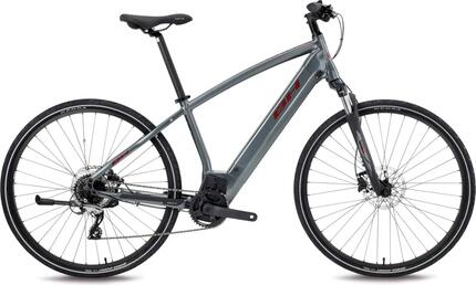VTC Électrique BH Atom Cross Shimano Acera 8V 500 Wh 700 mm Gris Plata