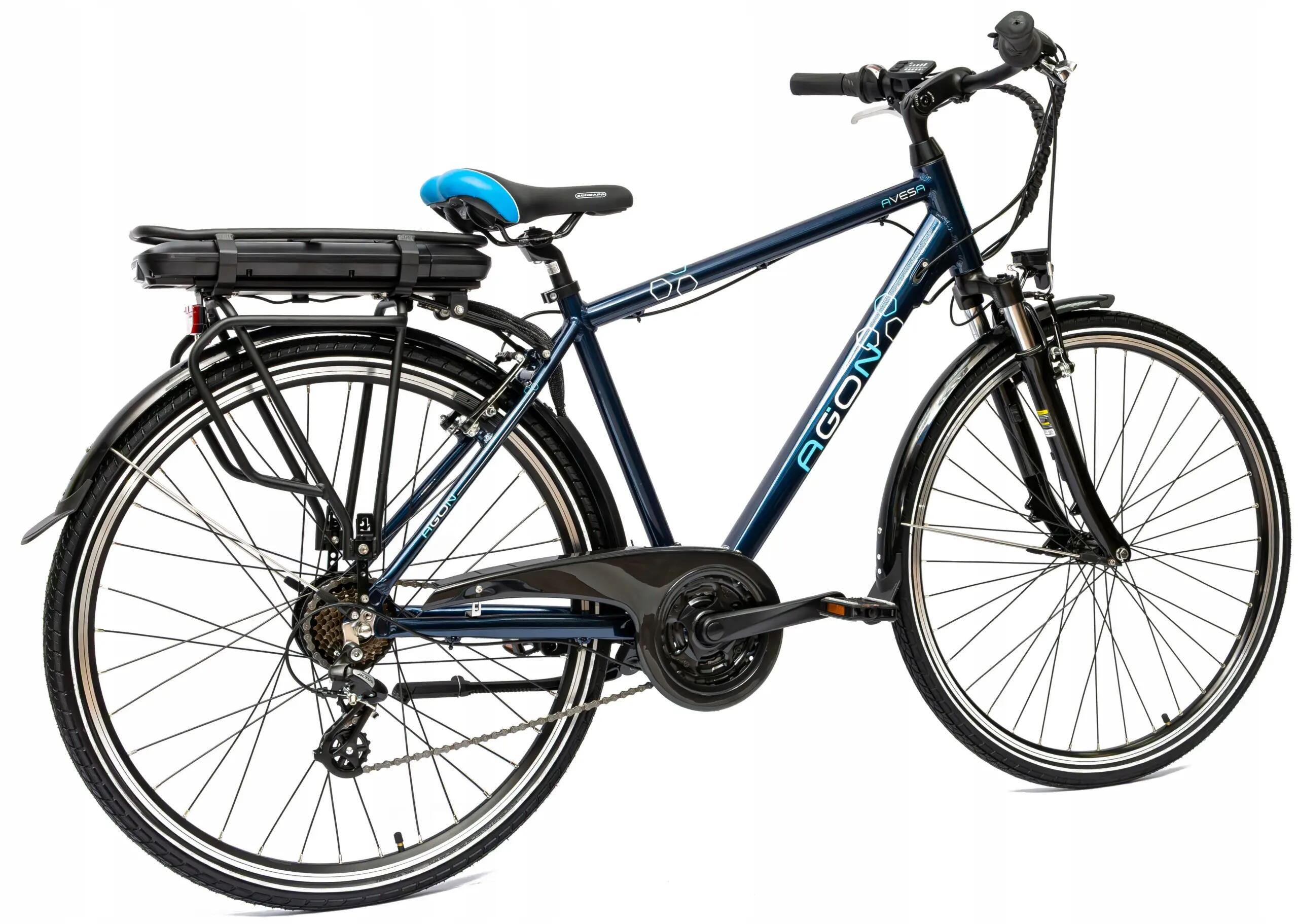 Rower elektryczny trekkingowy 28" Avesa, 21 biegów 2/13