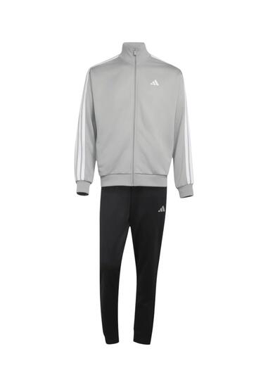 Adidas - Survêtement Full Zip Homme 3-Stripes French Terry, Gris