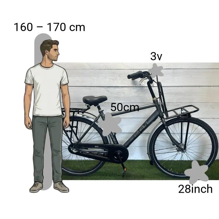 Bicicletta usata Batavus 24/7 2/4