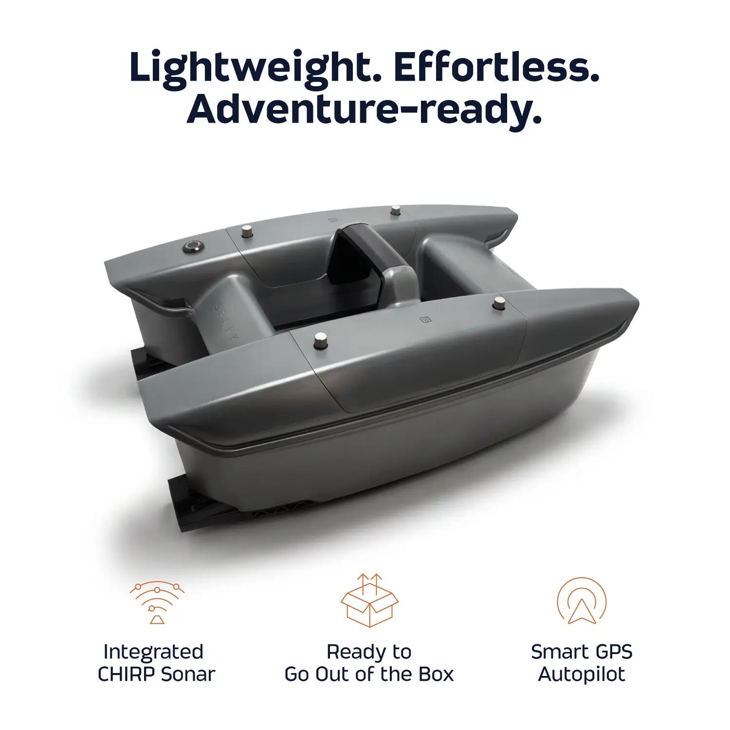 Deeper SPARK Futterboot mit CHIRP-Sonar und GPS-Autopilot 2/6