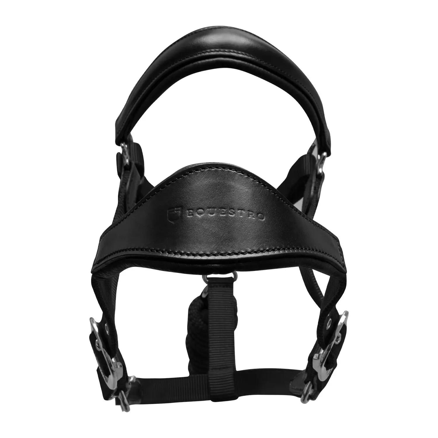 Cavezza ergonomica con inserti in cuoio 5/5