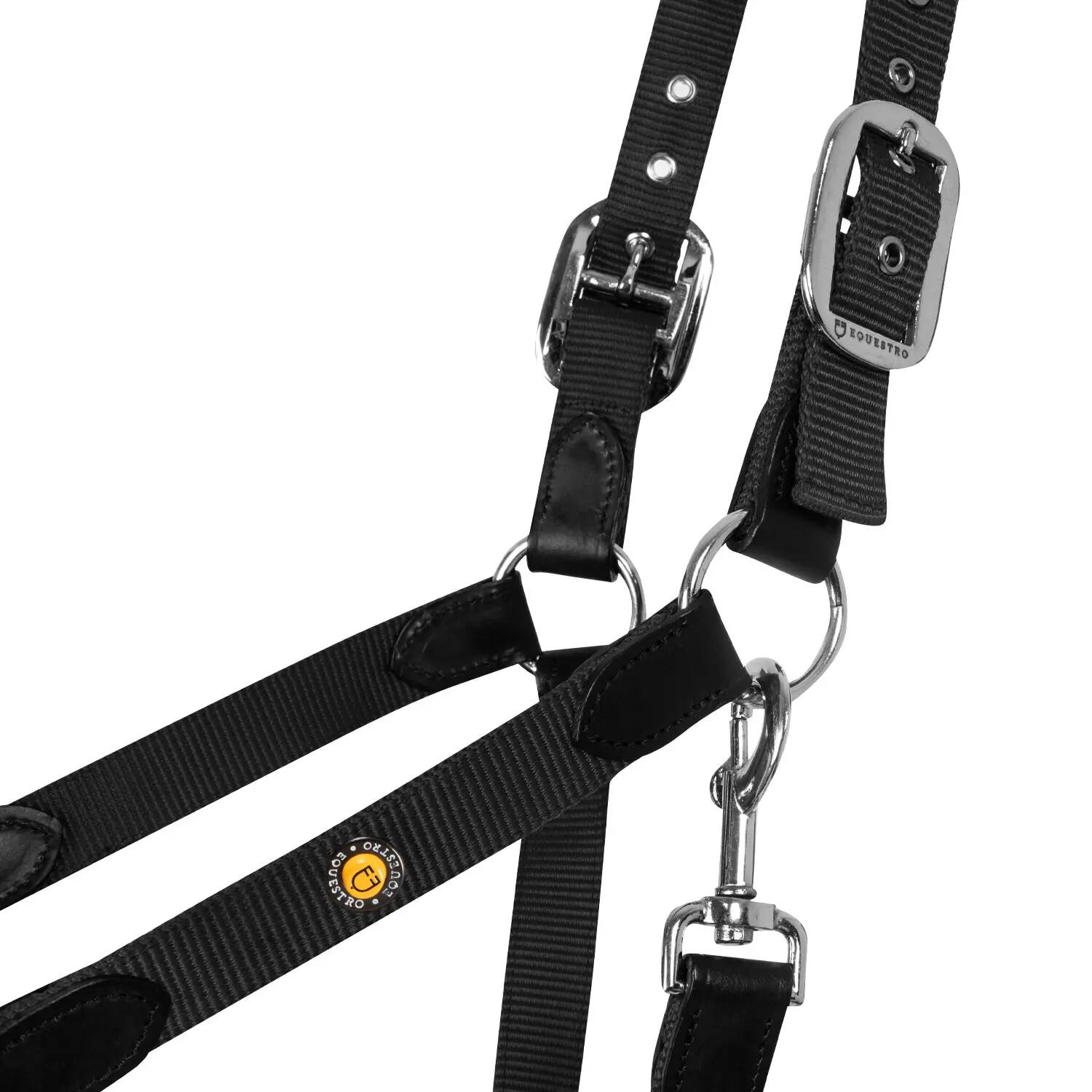 Cavezza ergonomica con inserti in cuoio 4/5