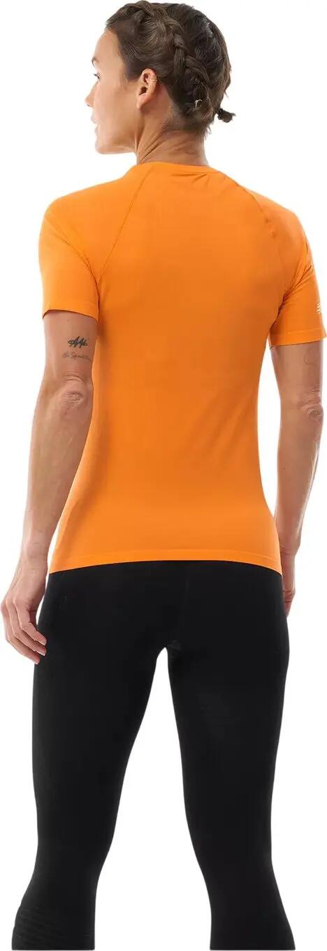 Compressport Trail Racing T-shirt voor dames, oranje 2/4