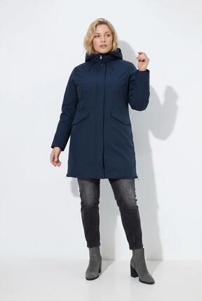 Femme Veste technique HYPRAR à capuche imperméable coupe évasée
